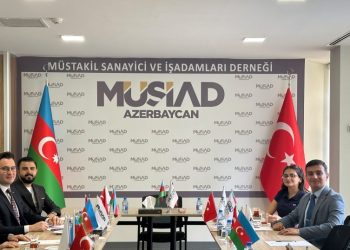 “Ebedi Birlik” Gençler Kamu Birliği, Genç MÜSİAD Azerbaycan’ı ziyaret etti