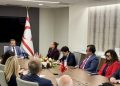 Ertuğruloğlu, Washington’da Kıbrıslı Türkler, sivil toplum temsilcileri ve öğrencilerle buluştu