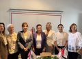 Ulusal Sürdürülebilir Kalkınmada Kadın Derneği heyeti, İş Kadınları Derneği’ni ziyaret etti