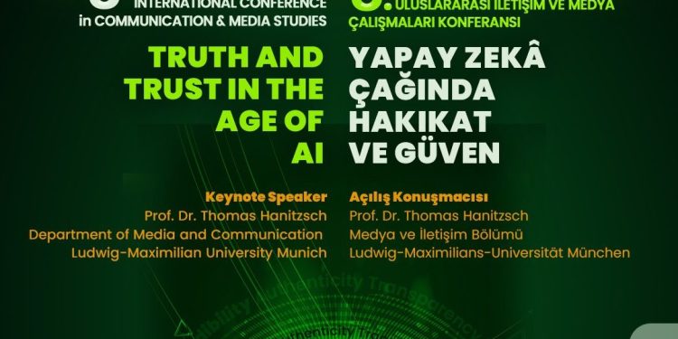 “Yapay Zekâ Çağında Güven ve Hakikat” konferansına bildiri özeti gönderimi için son tarih 11 Ekim