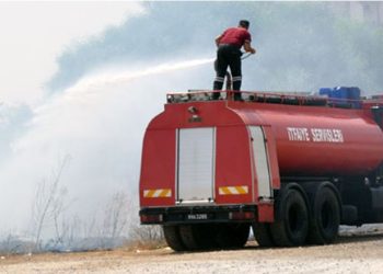 Yılmazköy’de yangın…