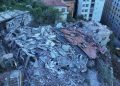 Zonguldak’ta çöken binanın çevresindeki 7 bina tahliye edildi